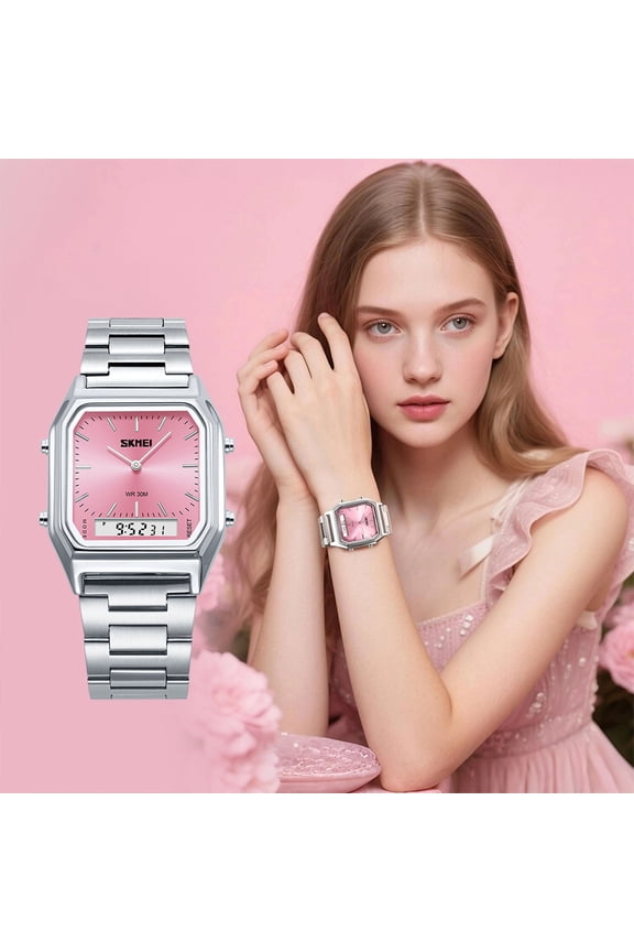 Men's Outdoor Sports Digital Watch, Waterproof Adventure Watch with Luminous Display, Multi-Function Hiking Watch for Running and Swimming, Durable Outdoor Timepiece for Camping Activities