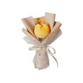 thumbnail image 1 of Hmgxay Mini Yarn Bouquet, Decorative Crochet Flower Arrangement, Elegant Handcrafted Yarn Flora, Soft Handmade Yarn Blossom(Yellow), 1 of 5