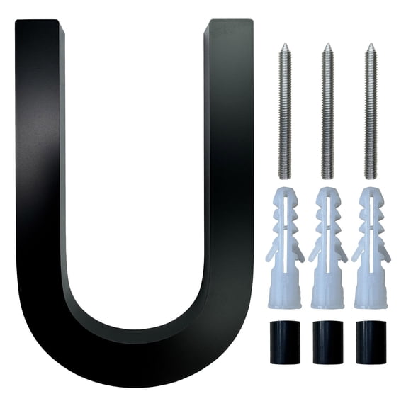 Hmgxay Modern Acrylic House Number, Stylish Digital Door Number for Home and Office, Durable Customized Address Sign, Clear Weather-Resistant Property Identifier