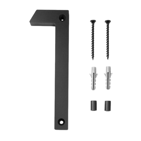 Hmgxay Modern Floating House Number, Stylish Acrylic Digital Door Number Sign, Customizable Weather-Resistant Address Number Plate, Contemporary Easy-Mount Home Number Display