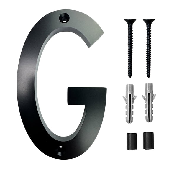 Hmgxay Modern Floating House Number, Stylish Digital Address Sign with Customizable Options, Durable Acrylic Door Number for Home or Business
