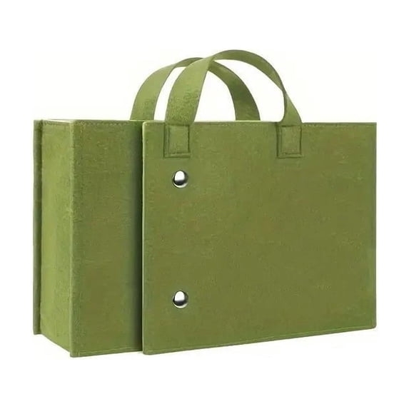 Portable Storage Bag, Foldable Backpack with Multiple Compartments, Lightweight Travel Briefcase for Laptops, Versatile Carryall for Daily Essentials (Green)