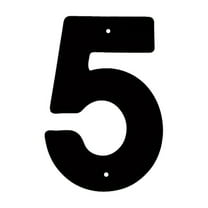 Hmgxay Three-dimensional Iron Art Letters, Decorative House Number Signs with Screws, Customizable Metal Letters for Home Address, Antique Style Iron Characters for House, Garden