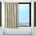 thumbnail image 1 of Hmgxay Window Curtain Shades, Light Blocking Self-Adhesive Curtains for Bedroom, Noise Reducing Window Blinds, Heat Insulating Drapes for Improved Privacy(40"x48",Beige), 1 of 9