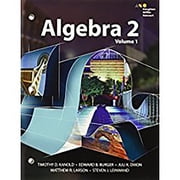 Hmh Algebra 2 Interactive Student Edition Volume 1 2015, Paperback