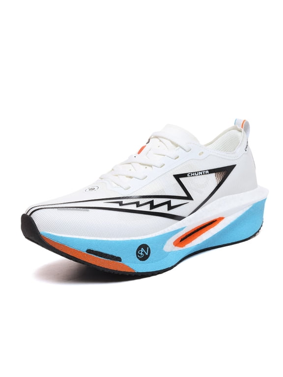Unisex Running Shoes Carbon Plate Lightweight Breathable Athletic Sneakers