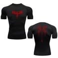 thumbnail image 1 of Hmhnsya Men's Compression T-Shirts, Original Graphic Design, Quick-Drying Fitness Apparel, Available in Short Sleeve Styles, 1 of 4