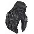 thumbnail image 1 of Hmhnsya Men's Genuine Leather Motorcycle Riding Gloves High Quality Protective Racing Gear, 1 of 6