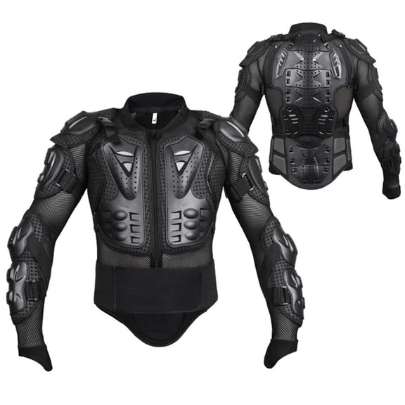 Hmhnsya Motorcycle Body Protective Jacket Armor Men, Motocross Riding Protective Gear,ATV Dirt Bike Chest Spine Protector