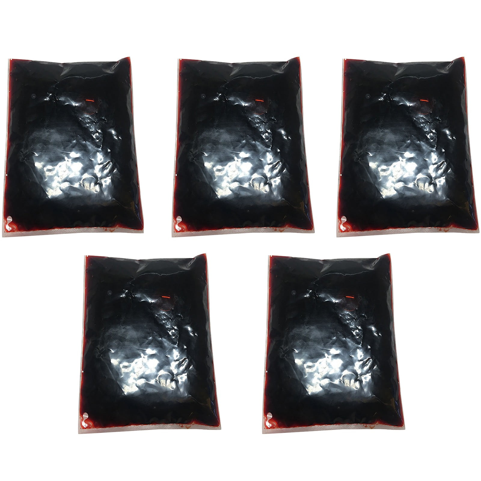 Hmlai Clearance Fake Plasma Fake Blood Bag (Qty Prop Blood Bag), 5Pc