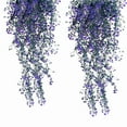 thumbnail image 1 of Hmlai Clearance Purple Bell Willow, Vine Hanging Artificial Plants Artificial Hanging Plant Faux Ferns Wall Plants Greenery Garland Room Decor Home Garden Wedding Party Indoor Outdoor Decorations, 1 of 2