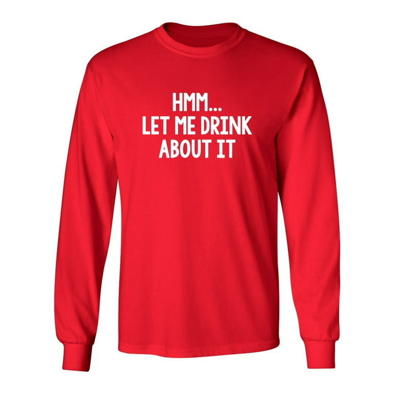 red long sleeve shirt walmart