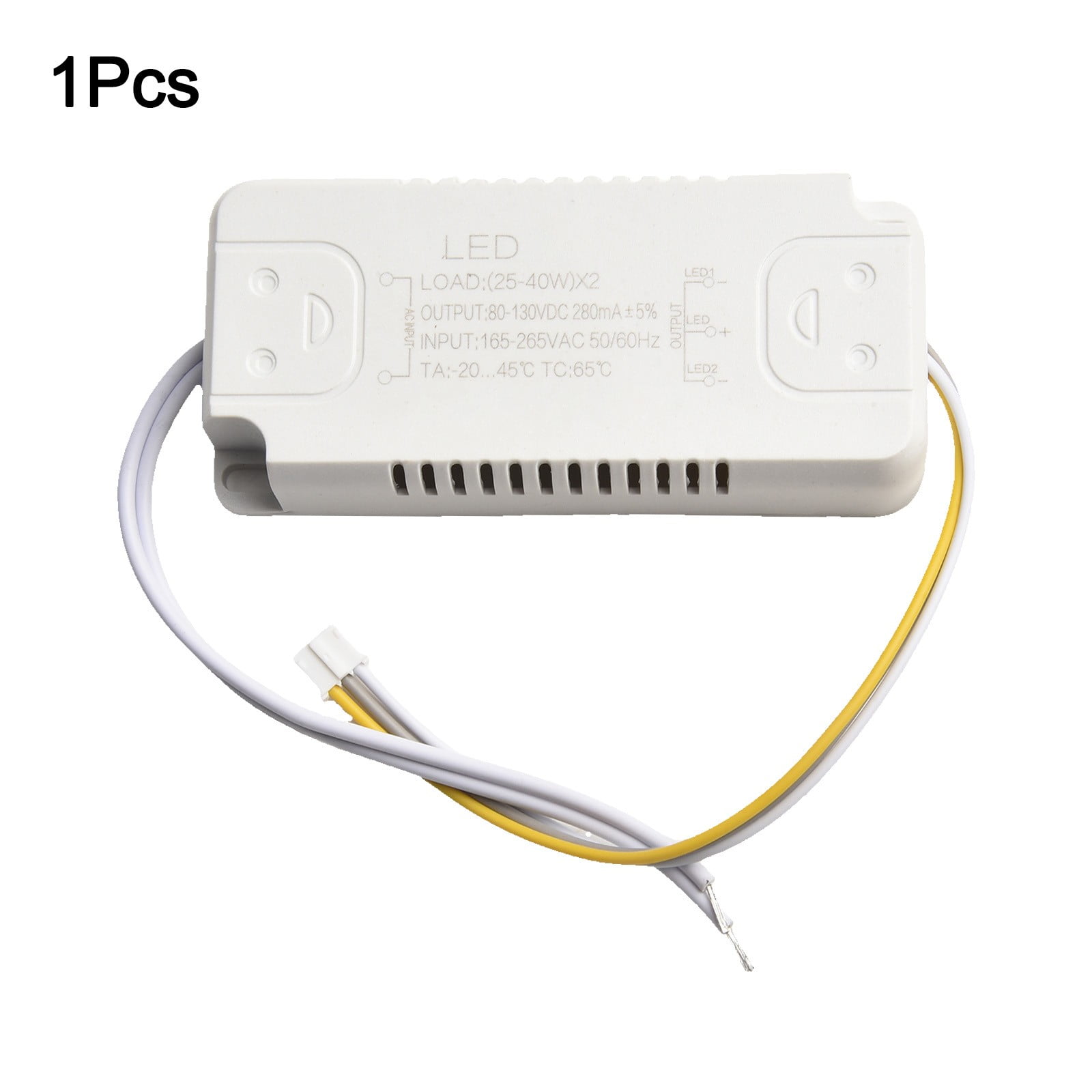 Trasformatori LED URPIZY | 4 Pezzi | 36-50W | Alimentatori A Tensione/corrente Costante | Per Luci A Pannello E Proiettori