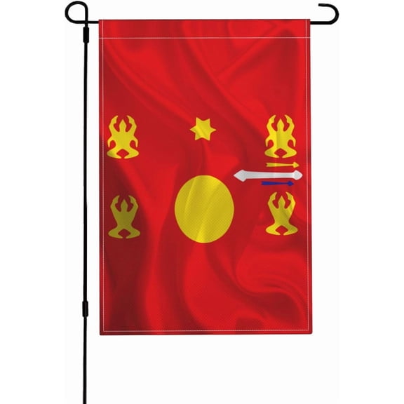 Hmong People of Laos Flag Garden Flag 12x18" Double sided Flag Outdoor Yard Home Decor Gifts