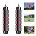 thumbnail image 1 of Hmount Deeroll Tangle-Free with Ball Bearings Rapid Speed Jump Rope Home Gym Equipment Fitness Equipment Jumping Rope Training(Black&Red), 1 of 1