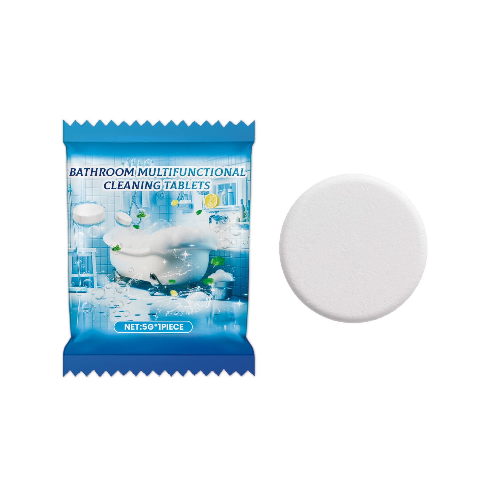 Hmsavn Bathroom Cleaning Tablets Washbasin Bathtub Toilet Bathroom Floor Tiles Cleaning Stain ...