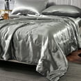 thumbnail image 1 of Hmsavn Bedding - Washed Silk Ice Silk Conditioning Quilt Summer Cool Quilt Double Single Quilt Core Solid Color Summer Thin Quilt, 1 of 8