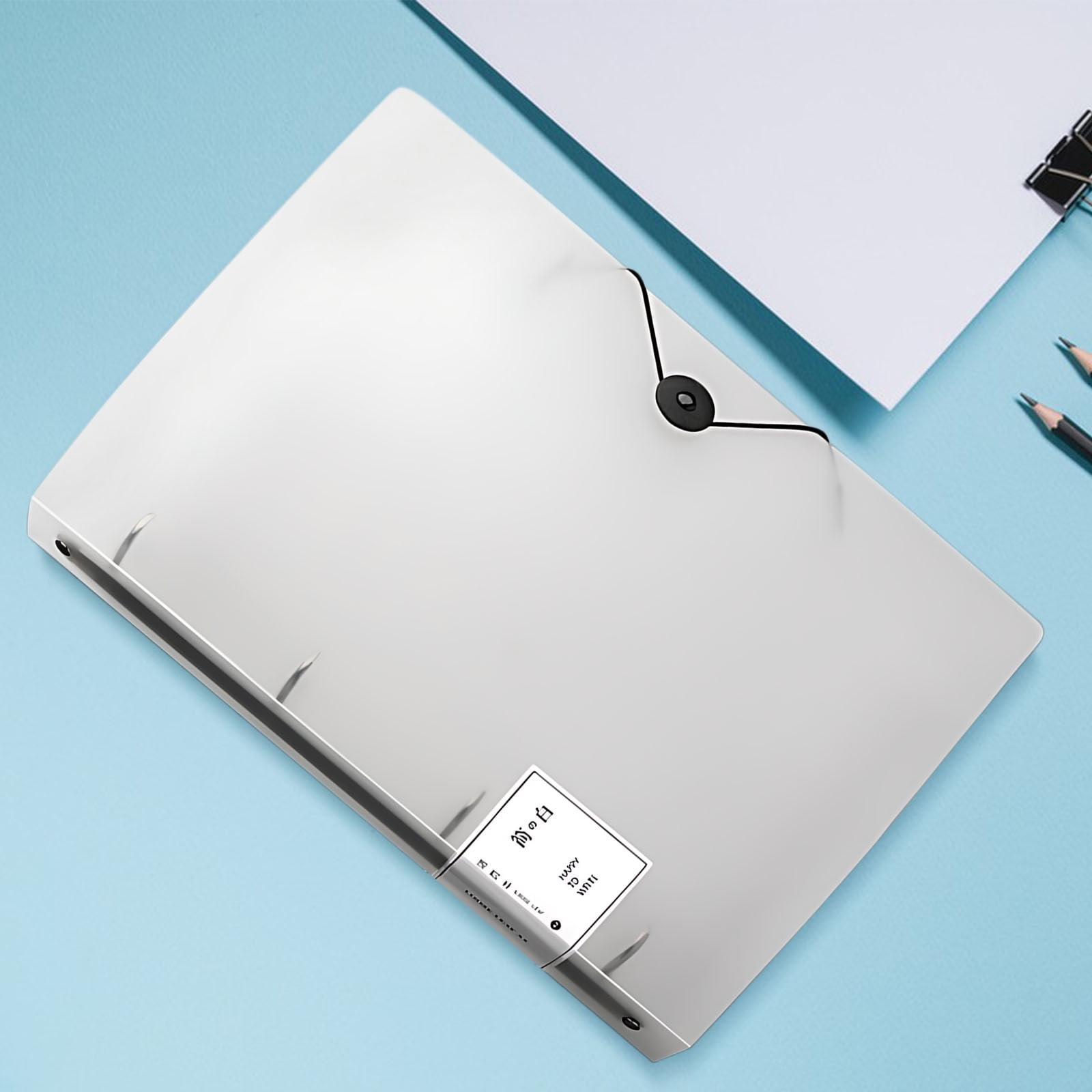 Hmsavn Four Hole A4 Punching Binder Four Hole Folder Data Book Storage ...