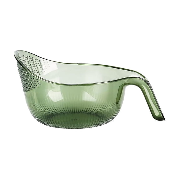 Hmsavn Kitchen Gadgets Multi-functional Draining Basket - Fruit Cleaning Bowl with Strainer Container Kitchen Catcher Drainer Fruit Rinser Vegetable Washing Filter Bowl Over Kitchen Essentials