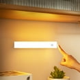 thumbnail image 1 of Hmsavn Led Lights for Bedroom LED Under Cabinet Light Bright Motion Sensor Indoor Adhesive Magnetic Wardrobe Light Under Counter Light Wireless USB Charging Outdoor Furniture, 1 of 8