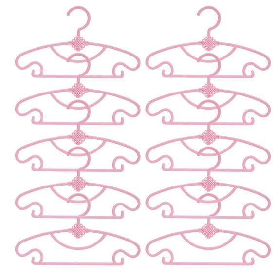 Hmsavn Organization and Storage Hangers Of Clothes For Children 10 Units Plastic Hangers Infant Hangers For Children Very Persistent Hangers For Toddlers