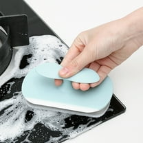 Hmsavn Scrubbing Brushes New Multifunctional Cleaning Brush Three In One Glass Wiper Household Kitchen Stove Bathroom Cleaning Tool Clean Supplies