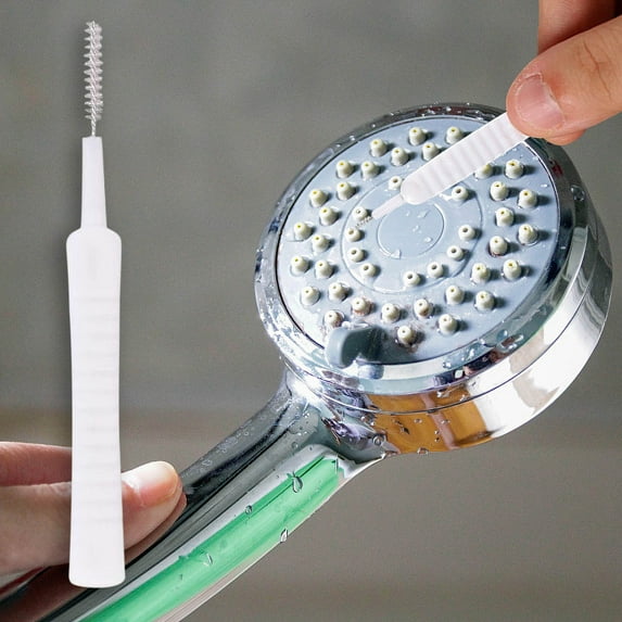 Hmsavn Scrubbing Brushes Shower Head Cleaning Brush Small Hole, Multi-function Shower Head Blocked Nozzle Cleaning Tool, Shower Head Cleaning Brush Home Bathroom Clean Supplies