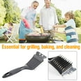 thumbnail image 1 of Hmsavn Scrubbing Brushes Stainless Steel Wire Brush Barbecue Stove Tip Tail Brush Barbecue Tool Cleaning Brush Barbecue Accessories Clean Supplies, 1 of 8