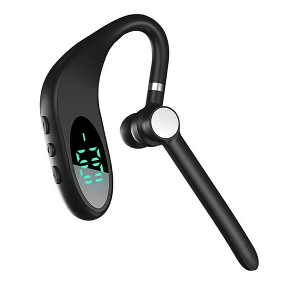 Hmsavn Wireless Bluetooth Headset Headset With One-digit Display 5.0 In-Ear Wireless Car Driving Earbud Headset Electronics