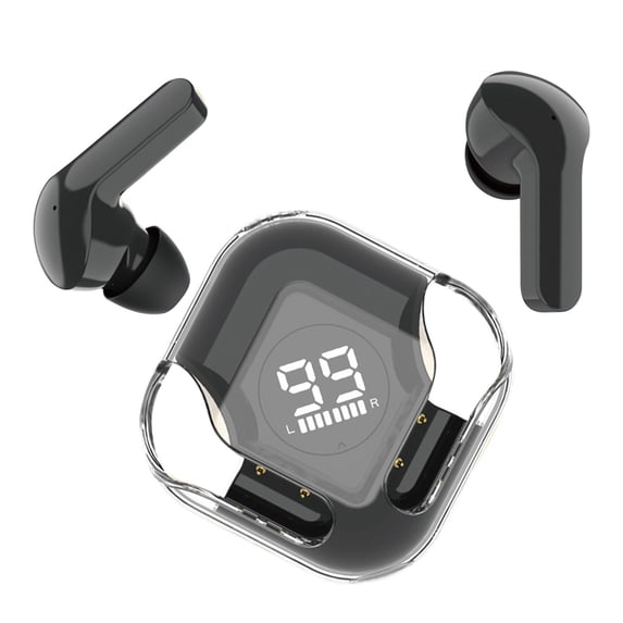 Hmsavn Wireless Earbuds New 5.3 Stereo Bluetooth Headset Binaural Noise Canceling Sports Headphones for Workout Running Exercise Gym Electronics
