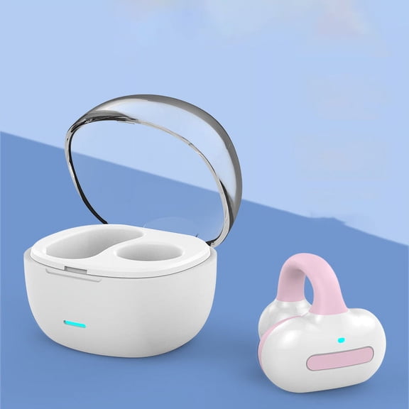 Hmsavn Wireless Earbuds the New Clip-on Ear Clip-on With Charging Compartment Business Model Does Not Hurt the Ear Conduction for Workout Running Exercise Gym Electronics