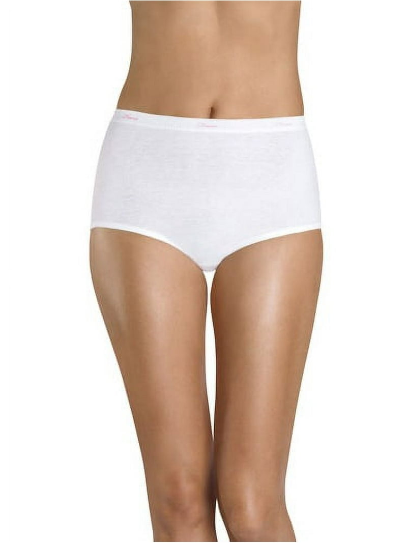 Hanes Slip A Tanga Donna, Pacco Da 6, Microfibra Comforet, Invisibile Sotto I Vestiti, Colori Assortiti