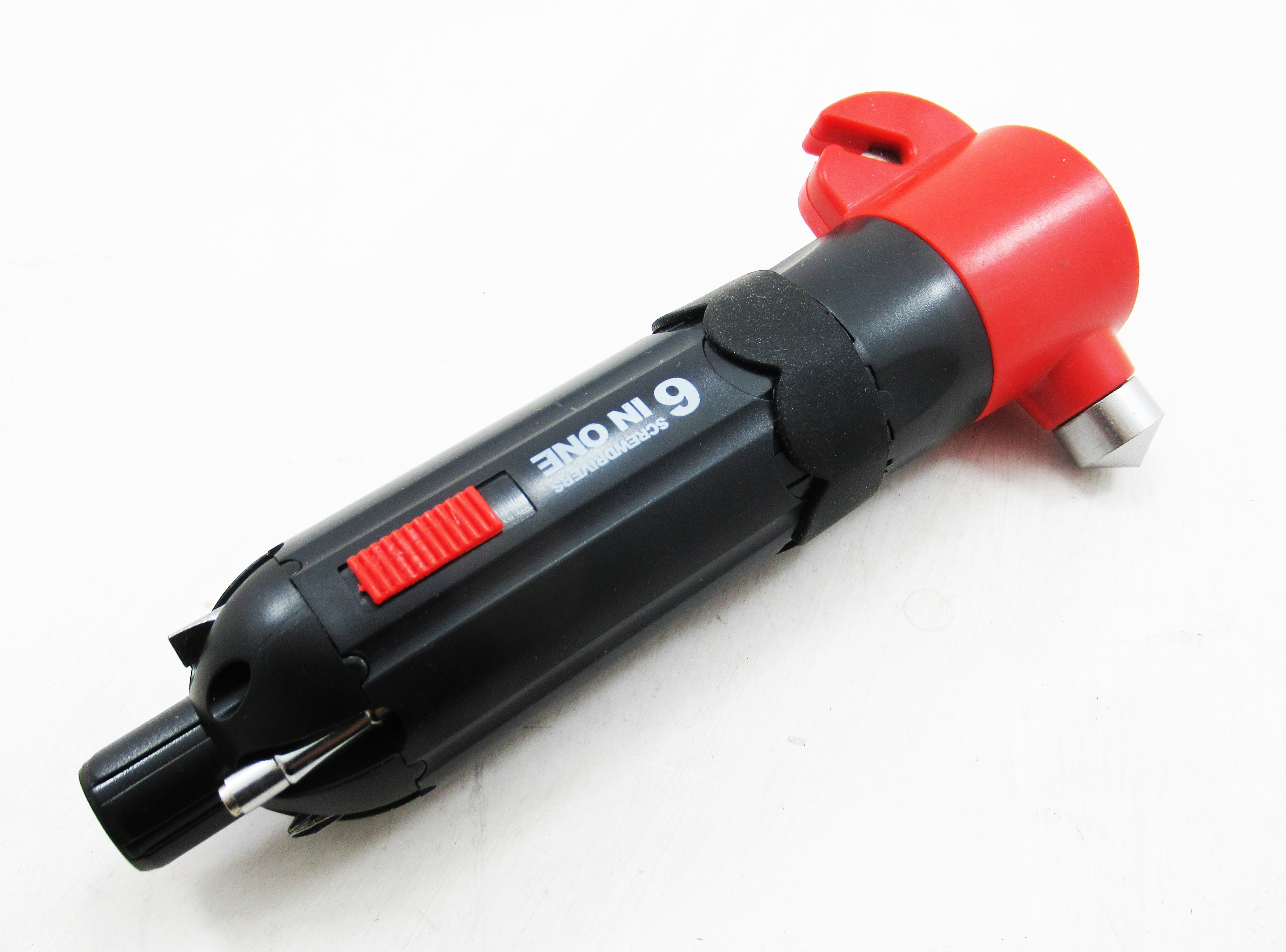 HnF shop 6 in 1 Multi function Screwdriver 3 LED Torch Hand Repair
