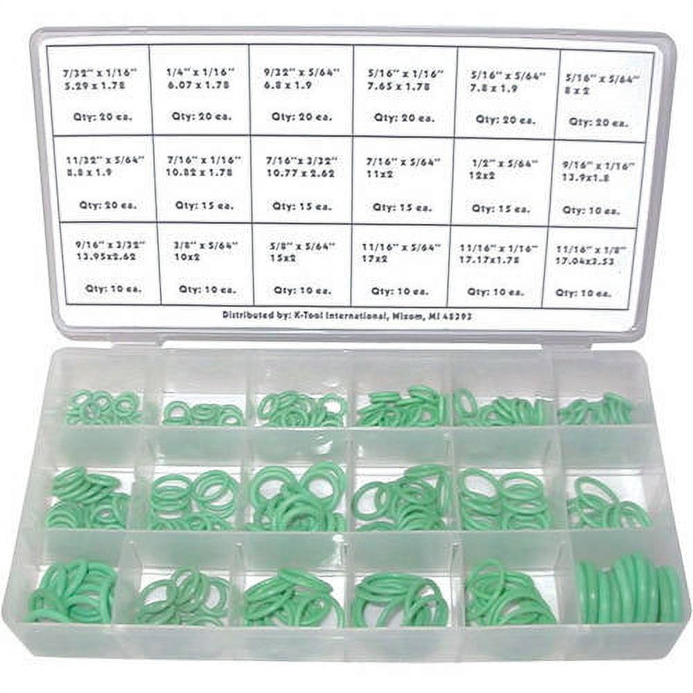 Hnbr O-ring Assortment, 270 Piece
