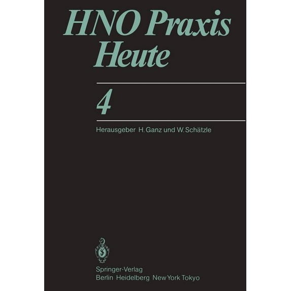 Hno Praxis Heute Hno PRAXIS Heute, Book 4, (Paperback)