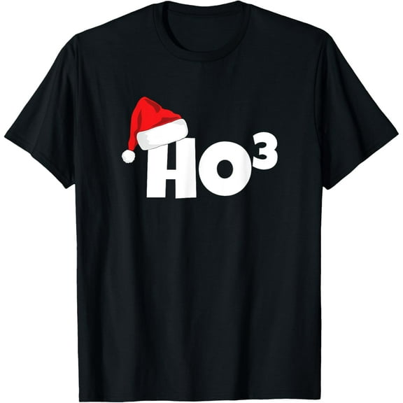 Ho-3 Cubed Christmas Ho-Ho-Ho Math Teacher Funny Gift Ho3 T-Shirt
