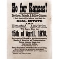 thumbnail image 1 of Ho For Kansas A Broadside By Benjamin Singleton Calling On African Americans To Settle In Kansas. March 18 History (, 1 of 2