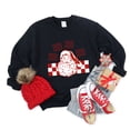 thumbnail image 1 of Ho Ho Ho Checkered | Sweatshirt, 1 of 5