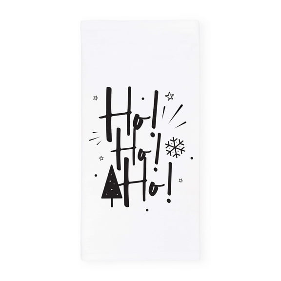 Ho! Ho! Ho! Christmas Kitchen Tea Towel