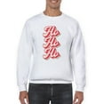 thumbnail image 1 of Ho Ho Ho - Classic Christmas Cheer Men's Sweatshirt, 1 of 4