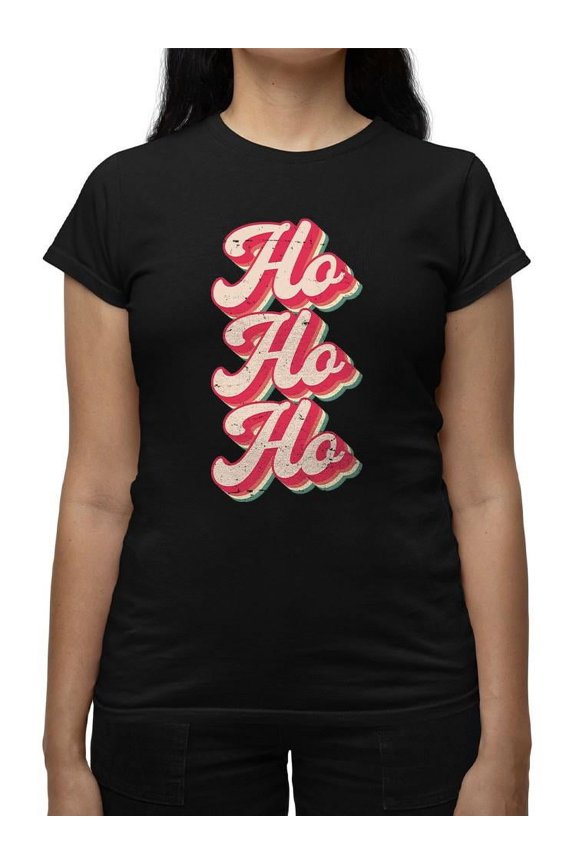 Ho Ho Ho - Classic Christmas Cheer Tee