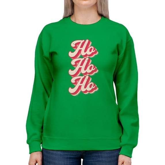 Ho Ho Ho - Classic Christmas Cheer Women's Sweatshirt