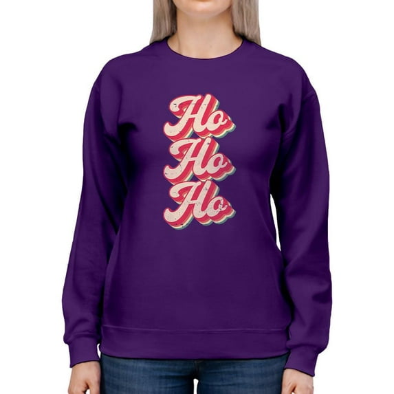 Ho Ho Ho - Classic Christmas Cheer Women's Sweatshirt