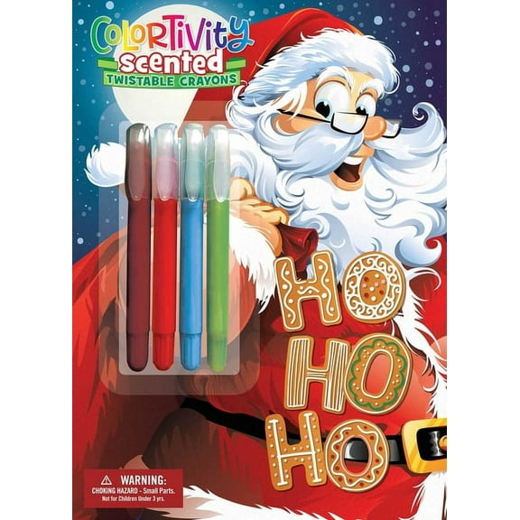 Ho Ho Ho: Colortivity with Scented Twist Crayons, (Paperback)