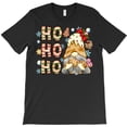 thumbnail image 1 of Ho Ho Ho Gnome Funny Christmas Holiday Garden Fairy Graphic T-Shirt G6345, Up to 5XL, 1 of 2