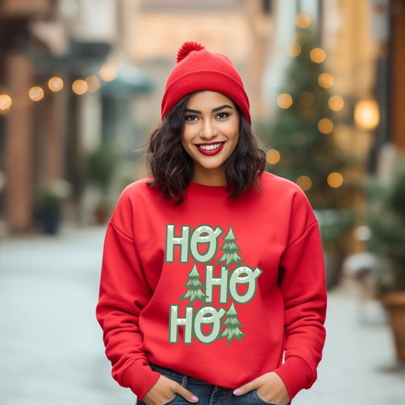 Ho Ho Ho Tree | Sweatshirt