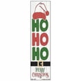 thumbnail image 1 of Ho Ho Ho White Novelty Metal Bookmark BM-126 1.5" x 6" Bookmark (BM), 1 of 1
