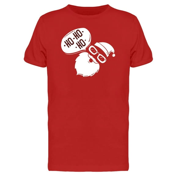Ho Ho Santas Christmas T-Shirt Men -Image by Shutterstock, Male Small
