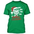 thumbnail image 1 of Ho Ho Smile Its Christmas T-shirt Ugly Christmas Tee Color Irish Green 3X-Large, 1 of 2