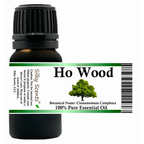Ho Wood Essential Oil 5 ml (1/6 fl oz) - 100% Pure and Natural by Silky Scents